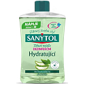 Sanytol Zelený čaj & Aloe Vera dezinfekčné hydratačné mydlo na ruky 500 ml náhradná náplň