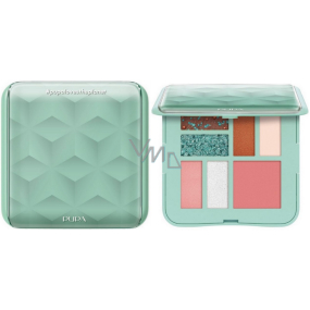 Pupa Aqua Trousse kazeta na líčenie očí a tváre 001 Tiffany 8 g