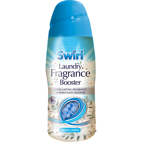 Swirl Fresh Linen - perličky na pranie s vôňou čerstvo vypranej bielizne 16 dávok 350 g