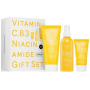 Ziaja Vitamín C.B3 Niacinamide ranný pleťový krém 50 ml + telový balzam 200 ml + pleťový tonik sprej 190 ml, kozmetická sada