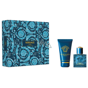 Versace Eros pour Homme toaletná voda 30 ml + sprchový gél 50 ml, darčeková sada pre mužov