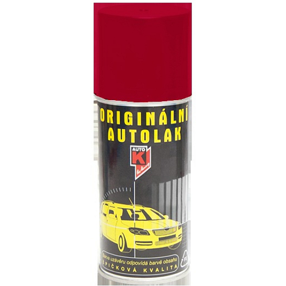 Kwasny Auto-K Color Škoda, originálny autolak v spreji, 8290 červená romantická, 150 ml