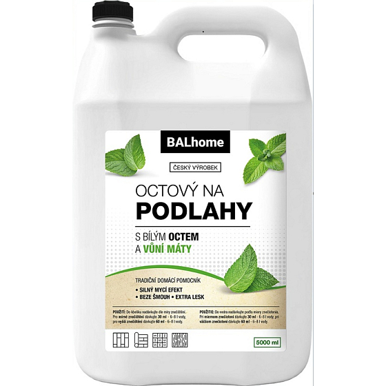 Balhome octový čistič na podlahy s vôňou mäty 5 L