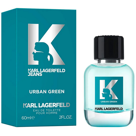 Karl Lagerfeld Jeans Urban Green toaletná voda pre mužov 60 ml
