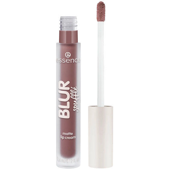 Essence matný krém na pery BLUR soufflé 01 Deep Scroll, 3,6 ml