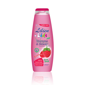 Lilien Kids Malina 2v1 šampón a sprchový gél pre deti 300 ml