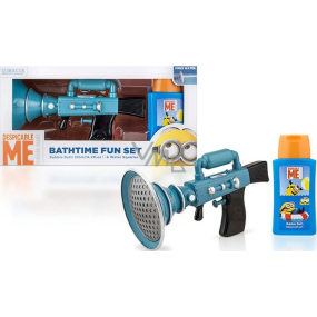 Mimoni Bathtime Fun Set pena do kúpeľa 125 ml + vodné pištole 1 kus, kozmetická sada