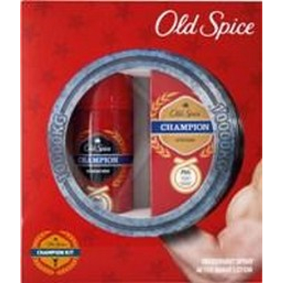 Old Spice Champion dezodorant sprej 125 ml + voda po holení 100 ml, kozmetická sada
