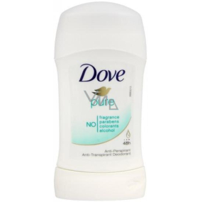 Dove Pure antiperspirant dezodorant stick pre ženy 40 ml