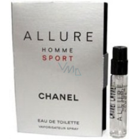 Chanel Allure Homme Sport toaletná voda 2 ml s rozprašovačom, vialka