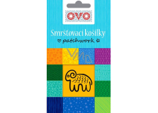 Ovo Fólie na vajcia veľkonočné patchwork 1 kus (zmršťovacia košieľky)