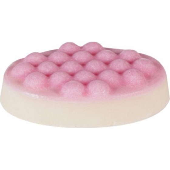 Bomb Cosmetics Zamatová jahoda - Velvet Strawberry Masážny tuhé maslo 75 g