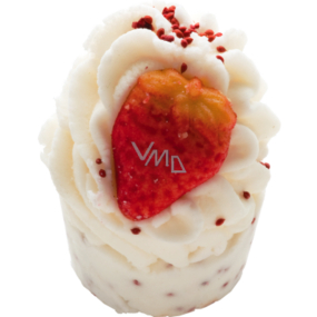 Bomb Cosmetics Lesné jahody - Wild Strawberry Maslový špalíček do kúpeľa 50 g