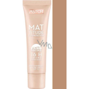 Astor Mattitude Foundation Anti Shine 16h Shine Control make-up 301 Honey 30 ml