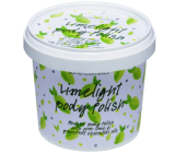 Bomb Cosmetics Limetka - Limelight Prírodné telový peeling 375 g