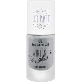 Essence Winter Glow Nail Polish lak na nechty 02 I See Ice 8 ml