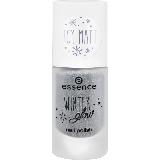 Essence Winter Glow Nail Polish lak na nechty 02 I See Ice 8 ml