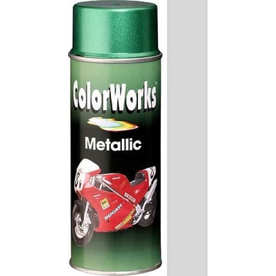 Color Works Metallic 918583 strieborná metalíza nitrocelulózový lak 400 ml
