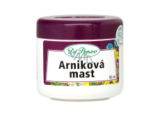 Dr. Popov Arniková masť na akné, odreniny, mozole, regenerácia svalov a kĺbov 50 ml