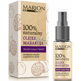 Marion Eco Marakuja 100% prírodný bio olej pre vlasy, pleť a telo, vyhladenie pokožky 25 ml