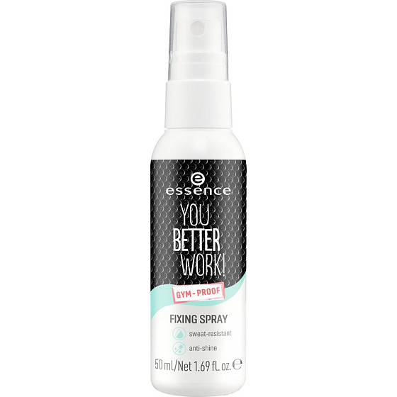 Essence You Better Work! fixačný sprej na make-up 50 ml