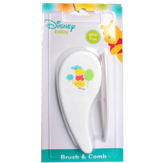 Disney Baby Medvedík Pú Kefa a hrebeň na vlasy Set