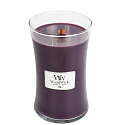 Woodwick Fig - Fík vonná sviečka s dreveným knôtom a viečkom sklo veľká 609,5 g