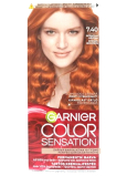 Garnier Color Sensation farba na vlasy 7.40 Intenzívna medená
