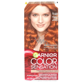 Garnier Color Sensation farba na vlasy 7.40 Intenzívna medená