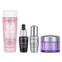 Lancome Tonique Confort hydratačné a upokojujúce tonikum pre suchú pleť 50 ml + Génifique Yeux Light Pearl sérum na oči a riasy 5 ml + Rénergie Multi-Lift Ultra spevňujúce a liftingový denný krém 15 ml + Advanced Génifique omladzujúce sérum 7 ml, kozmetická sada
