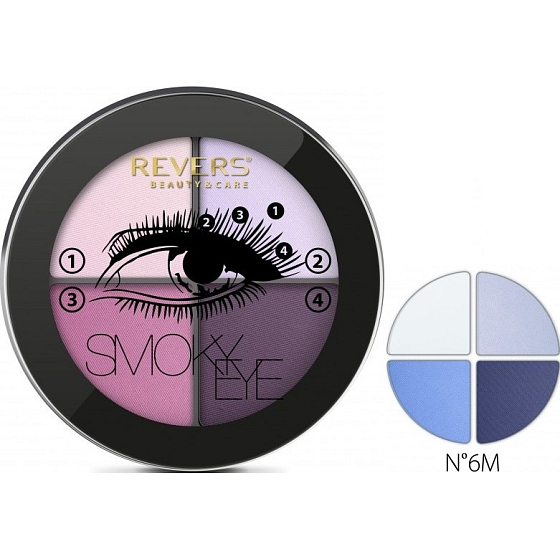 Reverz Smoky Eye očné tiene 6M 8 g