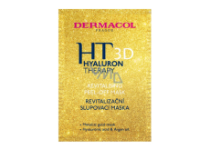 Dermacol Hyaluron Therapy 3D revittalizační zlupovaciu pleťová maska 15 ml