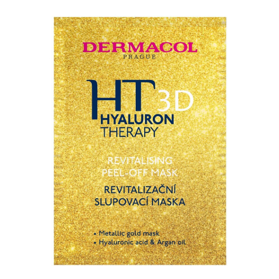 Dermacol Hyaluron Therapy 3D revitalizačná zlupovacia pleťová maska 15 ml