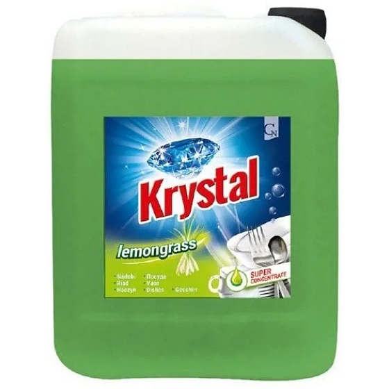 Krystal Lemongrass prípravok na riad 5 l