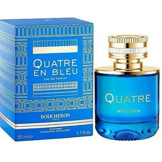 Boucheron Quatre En Bleu parfumovaná voda pre ženy 50 ml