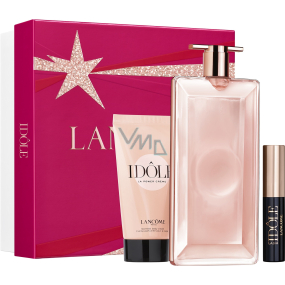 Lancome Idole parfumovaná voda 50 ml + telové mlieko 50 ml + Lash Idôle Mascara riasenka čierna 2,5 ml, darčeková sada pre ženy