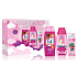 Fa Kids Mermaid sprchový gél 250 ml + Schauma Kids šampón a kondicionér na vlasy 250 ml + Vademecum Junior Jahodová zubná pasta na mliečne zuby 50 ml, kozmetická sada pre deti