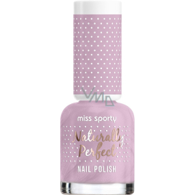 Miss Sporty Naturally Perfect lak na nechty 010 Strawberry Gelato 8 ml