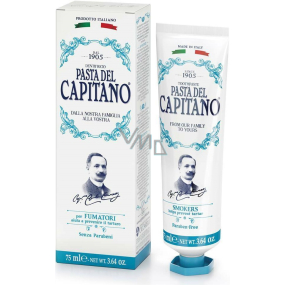 Pasta Del Capitano 1905 Smokers zubná pasta pre fajčiarov 75 ml