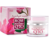 Rose of Bulgaria Anti-Age krém proti vráskam s koenzýmom Q10 a ružovou vodou 50 ml
