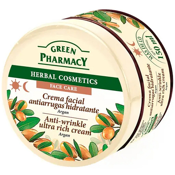 Green Pharmacy Arganový výživný krém proti vráskam 150 ml