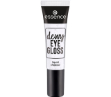 Essence Dewy Eye Gloss Tekuté očné tiene 01 Crystal Clear 8 ml