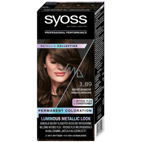 Syoss Profesionálna farba na vlasy 3-89 Coffee Bronze