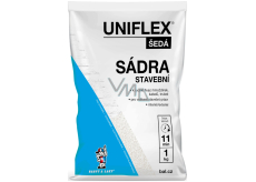 Uniflex Sádra stavební šedá 1 kg