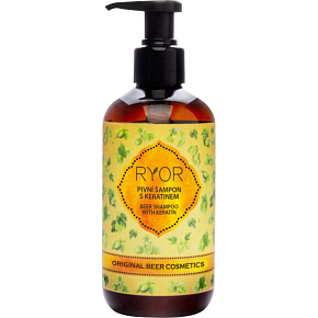 Ryor pivný šampón s keratínom, 250 ml
