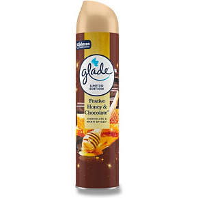 Glade osviežovač vzduchu v spreji Festive Honey & Chocolate 300ml
