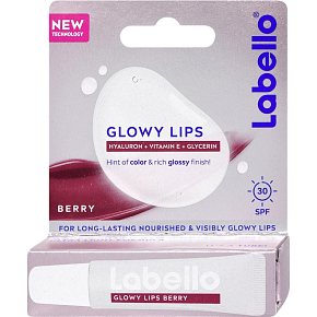 Labello Glowy Lips balzam na pery Berry OF30+, 10 ml