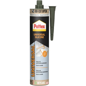 PATTEX Univerzálny silikón, transparentný, 280 ml PATTEX Univerzálny silikón, transparentný, 280 ml