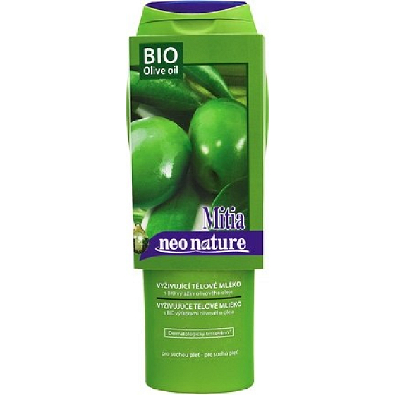 Mitia Bio Olivový olej vyživujúce telové mlieko 400 ml