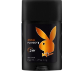 Playboy Miami antiperspirant dezodorant stick pre mužov 51 g
